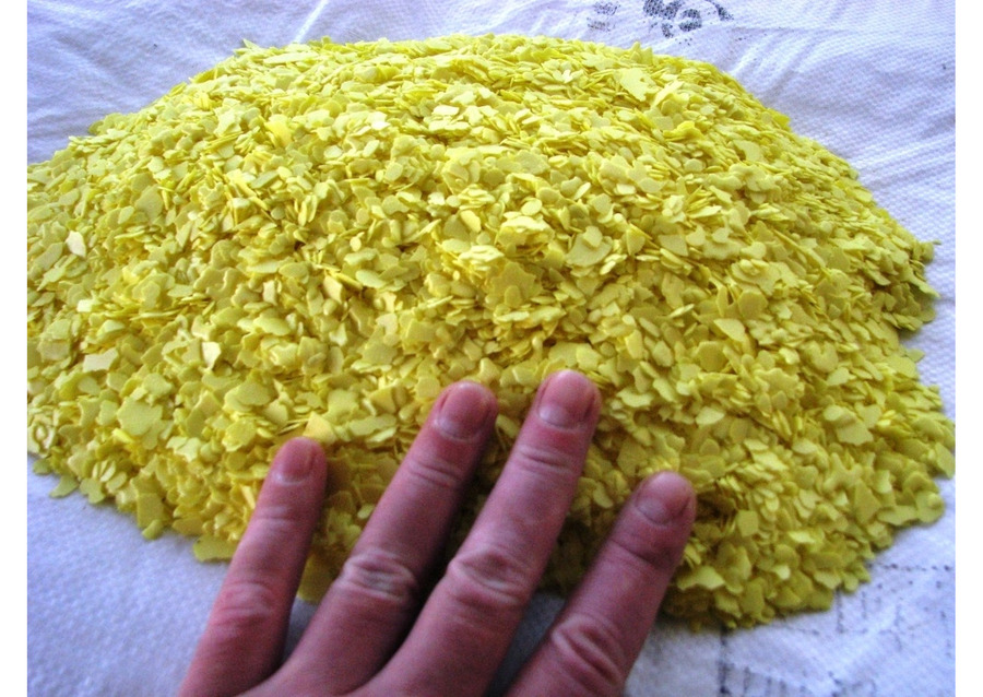 Сера газовая гранулированная, комовая.