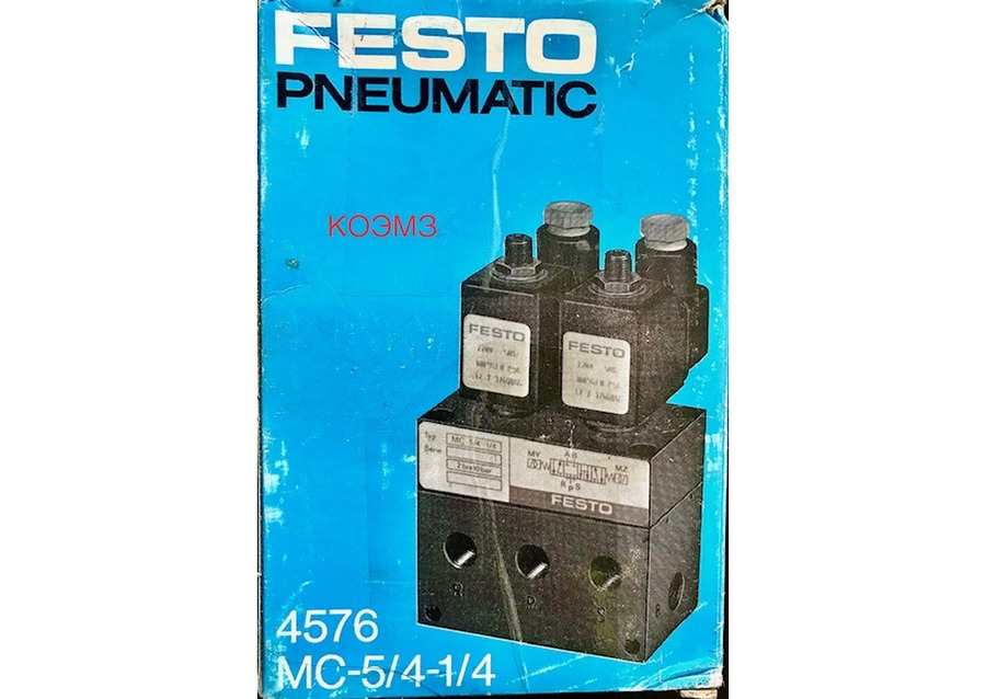 Распределитель с электроуправлением Festo mfh-5-1/4, jmfh-5-1/4, mc-5/4-1/4