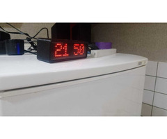 Настольные умные часы (ESP32, Wi-Fi, MQTT)