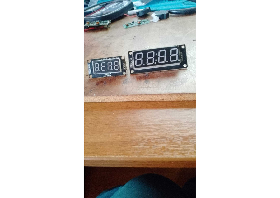 Модули TM1637 7-сегментных светодиодных цифровых 4-х битных дисплеев,